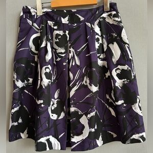 Ann Taylor | Floral Midi Skirt | Skirt With Pockets Pattern | Fit and Flair